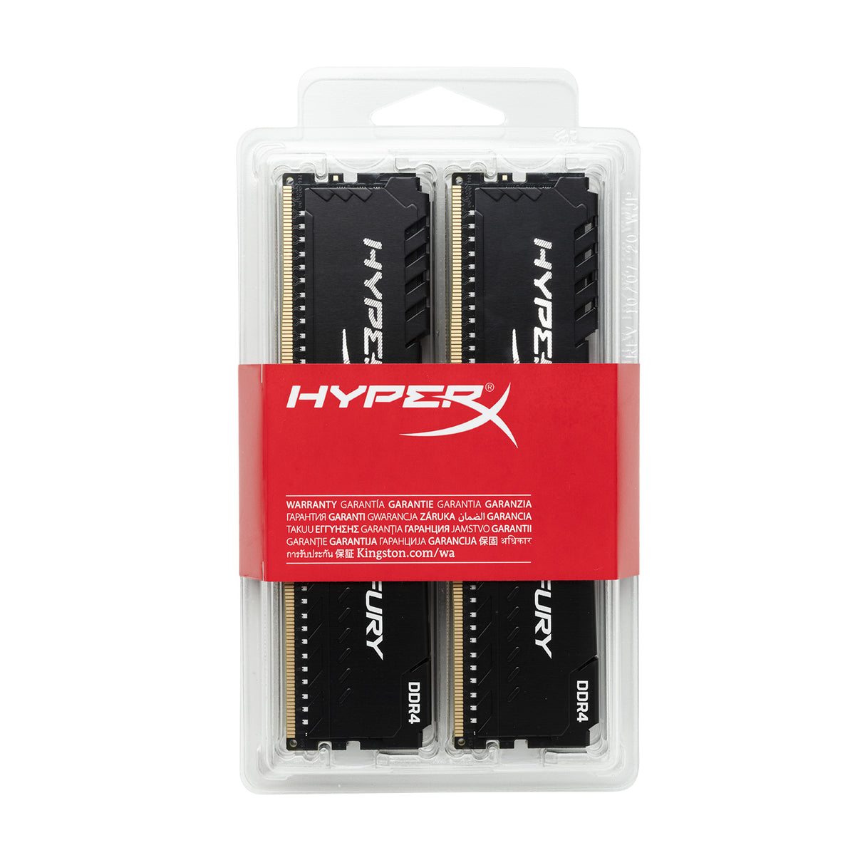 HyperX FURY HX424C15FB3K4/64 memory module 64 GB 4 x 16 GB DDR4 288-pin DIMM