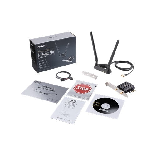 ASUS PCE-AX58BT Internal WLAN / Bluetooth 2402 Mbit/s
