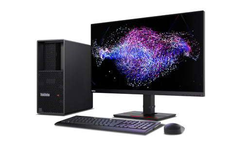 Lenovo ThinkStation P3 Tower Gen 2 Intel Core Ultra 7 265 32 GB DDR5-SDRAM 1 TB SSD NVIDIA RTX 2000 Ada Windows 11 Pro Workstation Black