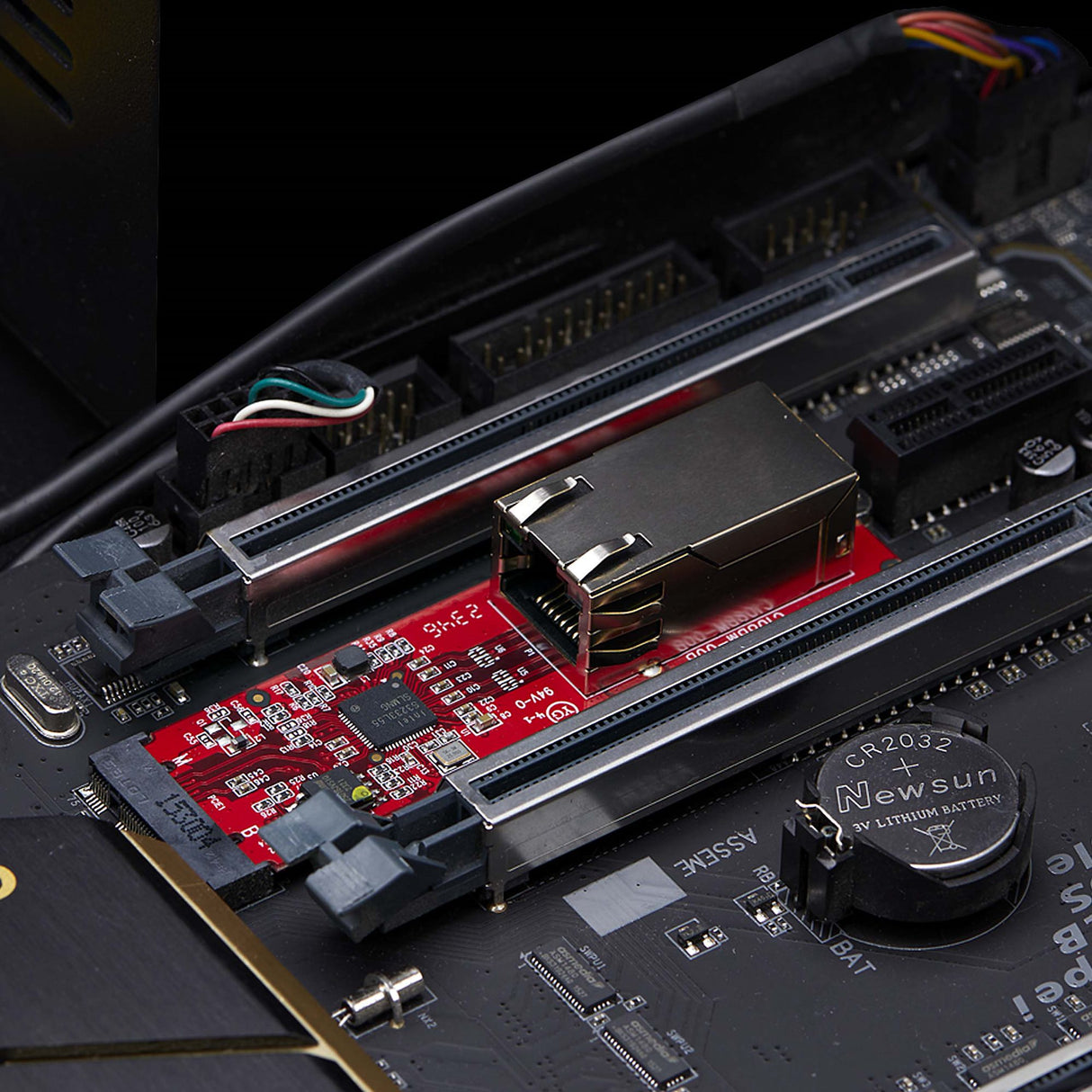StarTech.com 1-Port 2.5GbE M.2 2280 Network Card, Multi-Gigabit Speeds (2.5G/1G/100M/10M), NBASE-T (802.3bz) NIC, M.2 B+M Key, PCIe Ethernet Interface, For SFF/Desktop PCs - TAA