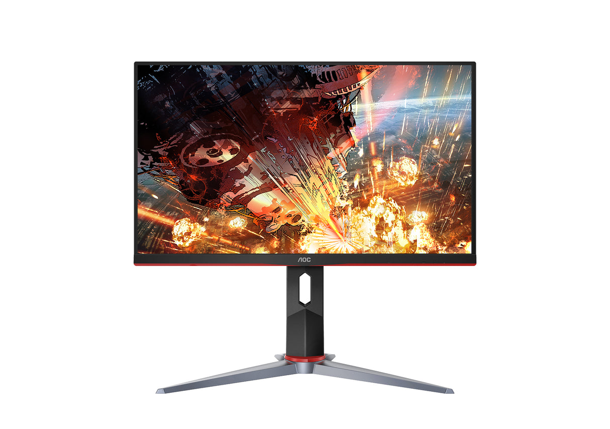 AOC G2 24G2 computer monitor 61 cm (24") 1920 x 1080 pixels Full HD LCD Black, Red