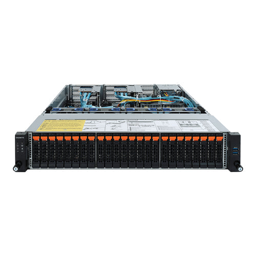 GIGABYTE R282-Z92 server barebone Socket SP3 Rack (2U) Black
