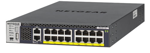 NETGEAR XSM4316PB Managed L3 10G Ethernet (100/1000/10000) Power over Ethernet (PoE) 1U Black