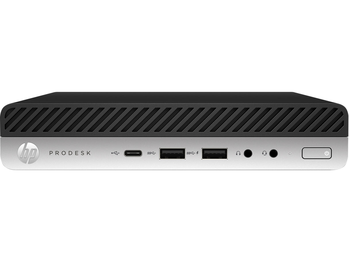 HP ProDesk 600 G5 Intel® Core™ i5 i5-9500T 8 GB DDR4-SDRAM 512 GB SSD Windows 10 Pro Mini PC Black, Silver