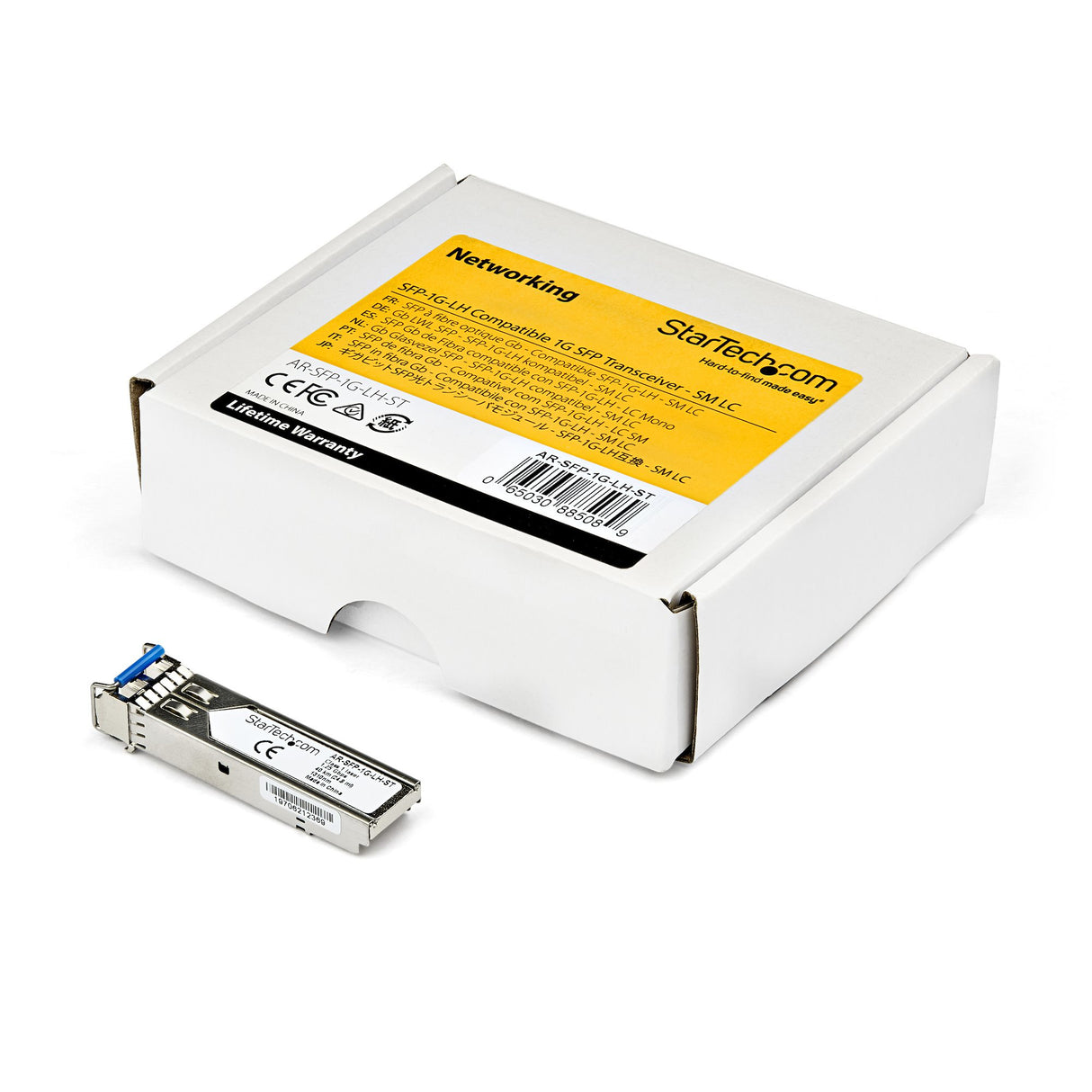StarTech.com Citrix EG3B0000086 Compatible SFP Module - 1000BASE-SX - 1GbE Multimode Fiber MMF Optic Transceiver - 1GE Gigabit Ethernet SFP - LC 550m - 850nm - DDM
