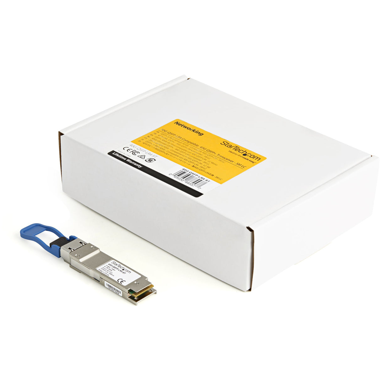 StarTech.com Brocade 40G-QSFP-LR4 Compatible QSFP+ Module - 40GBASE-LR4 - 40GbE Single Mode Fiber SMF Optic Transceiver - 40GE Gigabit Ethernet QSFP+ - LC 10km - 1270nm to 1330nm - DDM
