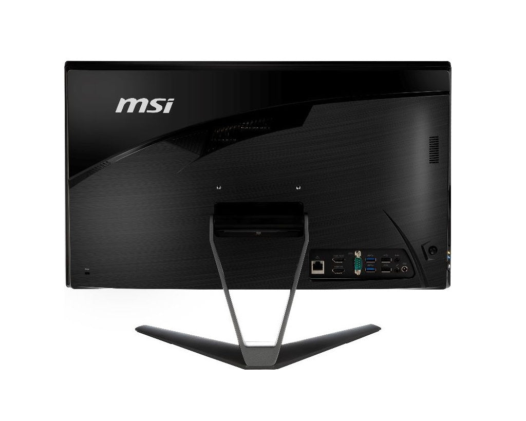 MSI Pro 22XT 10M-015US Intel® Core™ i3 i3-10100 54.6 cm (21.5") 1920 x 1080 pixels Touchscreen All-in-One PC 4 GB DDR4-SDRAM 1 TB HDD Windows 10 Home Wi-Fi 5 (802.11ac) Black