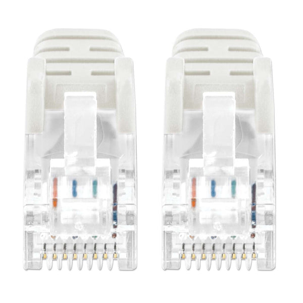 Intellinet 745789 networking cable White 0.15 m Cat6a U/UTP (UTP)