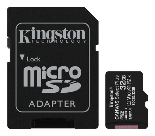 Kingston Technology Canvas Select Plus 32 GB MicroSDHC UHS-I Class 10