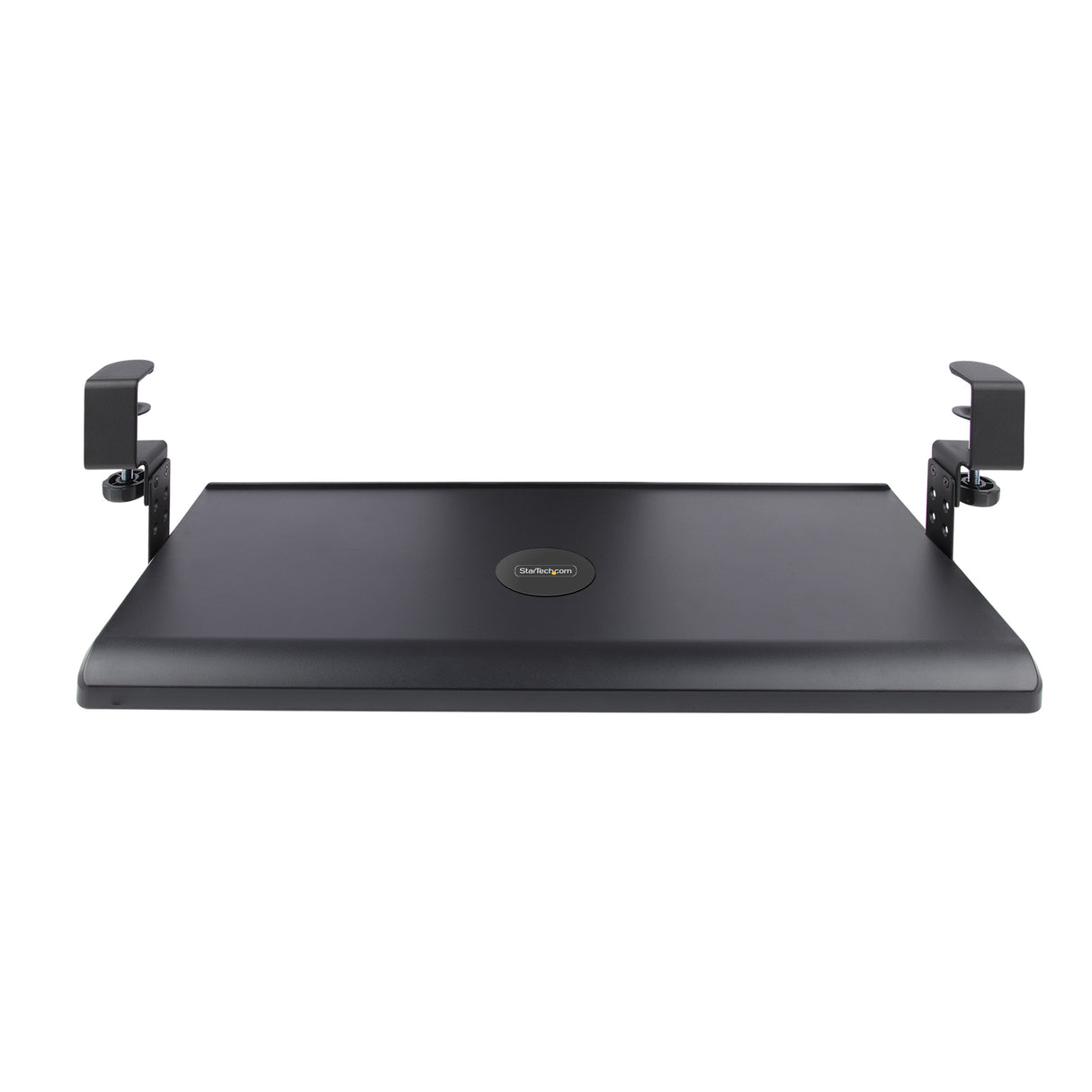 StarTech.com Under-Desk Keyboard Tray, Clamp-on Ergonomic Keyboard Holder, Up to 12kg (26.5lb), Sliding Keyboard and Mouse Drawer with C-Clamps, Height Adjustable Keyboard Tray (3.9/4.7/5.5 in) - TAA