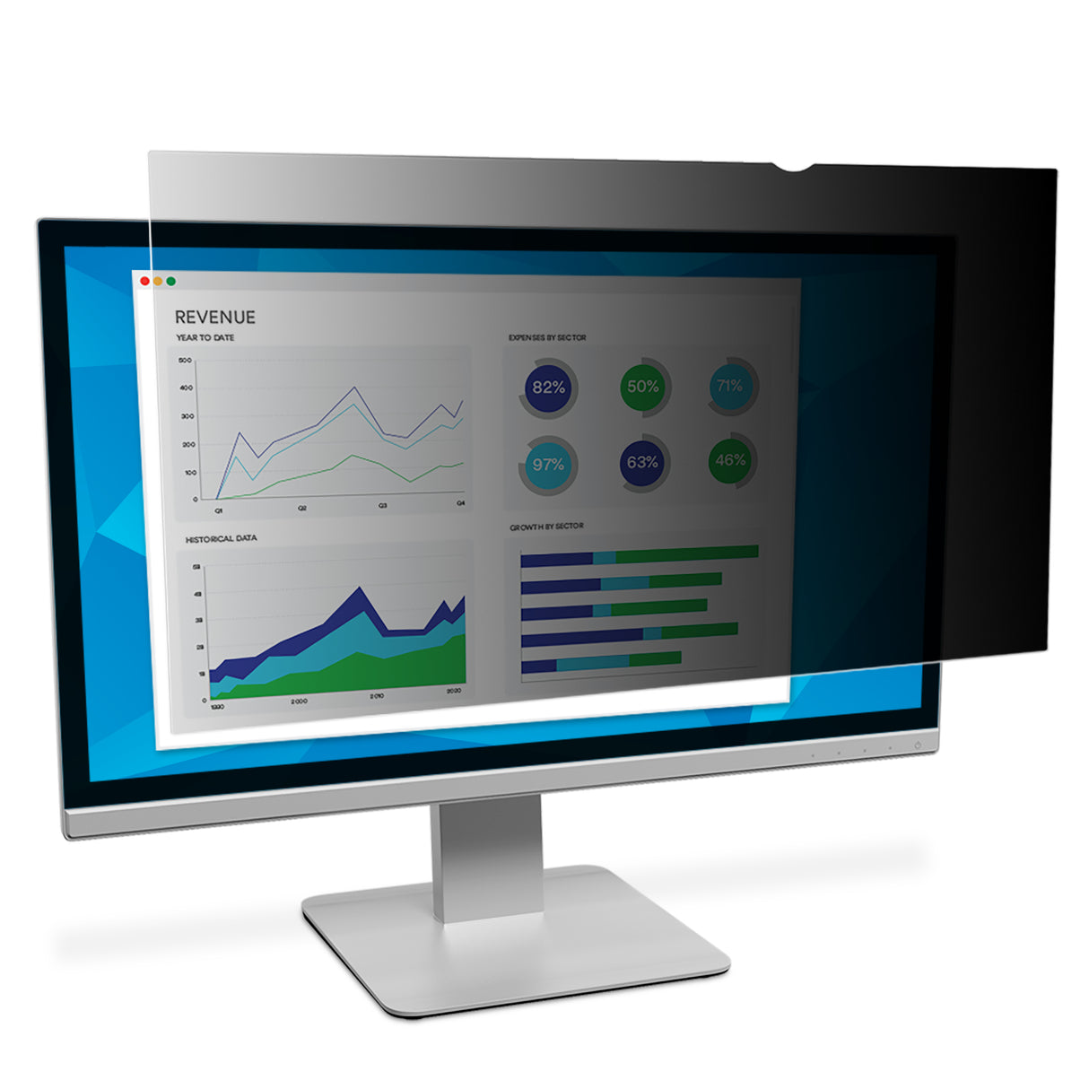 3M Privacy Filter for 40in Full Screen Monitor, 21:9, PF400W2E