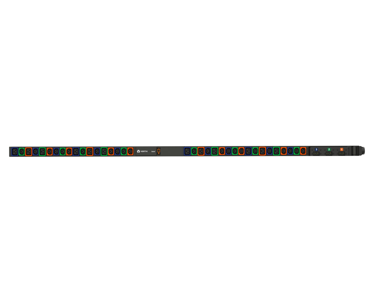 Vertiv U1072L power distribution unit (PDU) 36 AC outlet(s) 0U Black