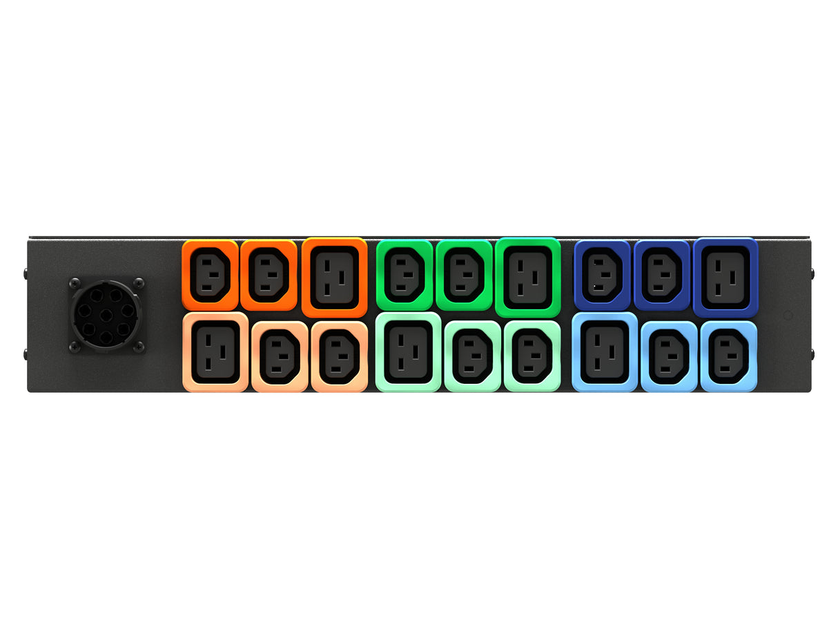Vertiv U1071L power distribution unit (PDU) 18 AC outlet(s) 2U Black
