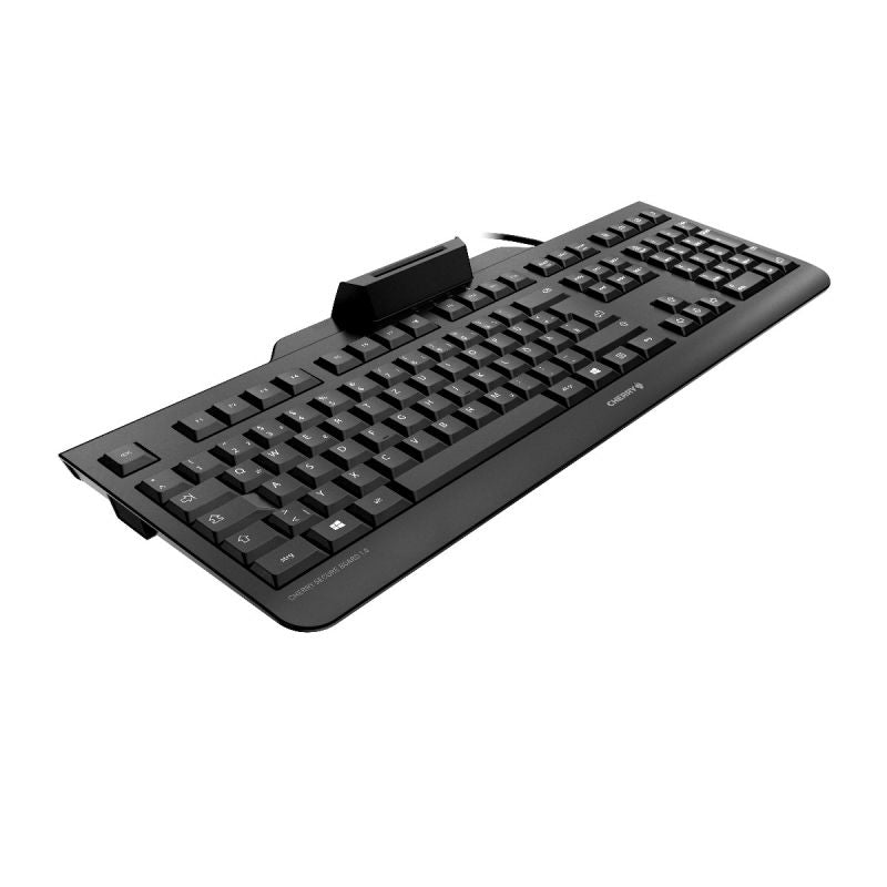 CHERRY JK-A0400EU-2 keyboard Office USB QWERTY US English Black