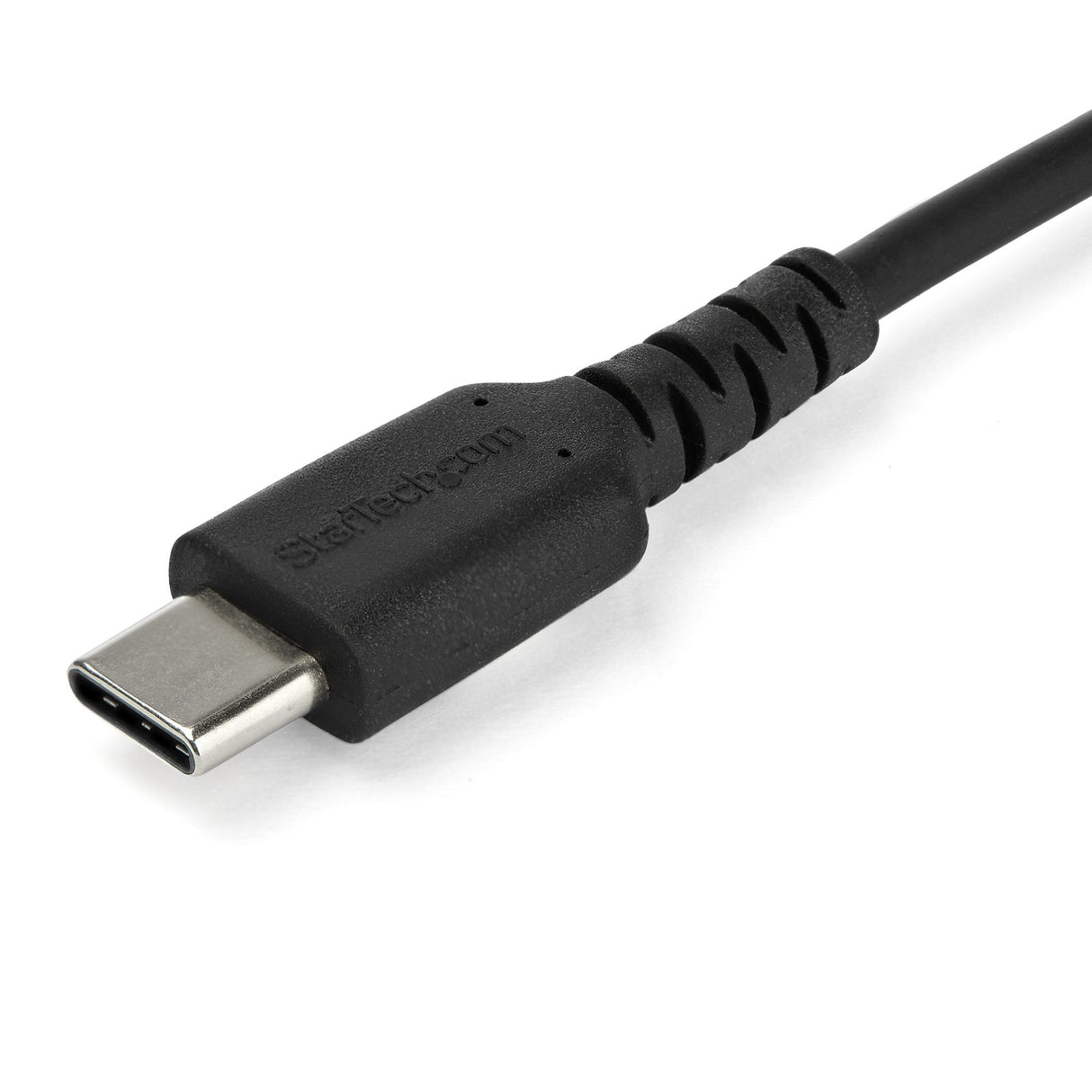 StarTech.com 6.6ft (2m) USB-C Fast Charging Cable, Rugged, Charge & Sync, 60W (3A) PD, USB 2.0, Black TPE Jacket and Aramid Fiber - USB C Charging Cord