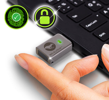 iStorage Kanguru Defender Bio-Elite30 USB flash drive 64 GB USB Type-A 3.2 Gen 1 (3.1 Gen 1) Grey