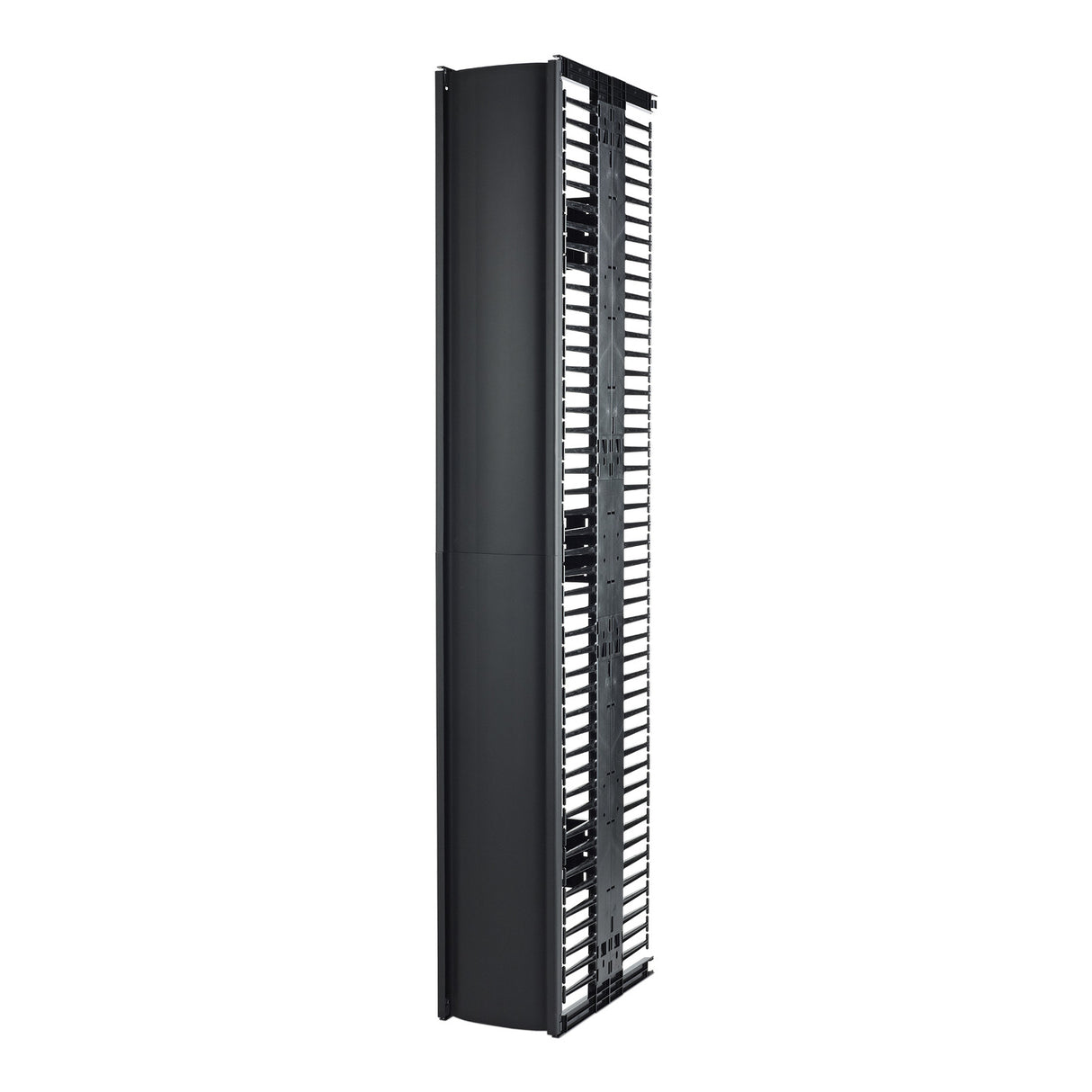 APC Valueline, Vertical Cable Manager for 2 & 4 Post Racks, 84"H X 12"W, Double-Sided with Doors