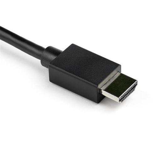 StarTech.com 10ft VGA to HDMI Converter Cable with USB Audio Support & Power - Analog to Digital Video Adapter Cable to connect a VGA PC to HDMI Display - 1080p Male to Male Monitor Cable