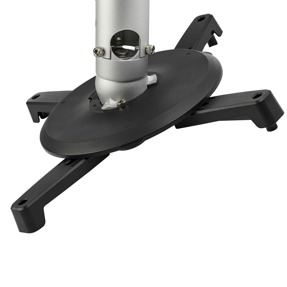 StarTech.com Universal Ceiling Projector Mount - Heavy Duty Height Adjustable/Extendable Pole Mount 5-22.7" from Ceiling - 33lb (15kg) - Tilt/Rotate - Hanging Projector Mount w/ Bracket - TAA