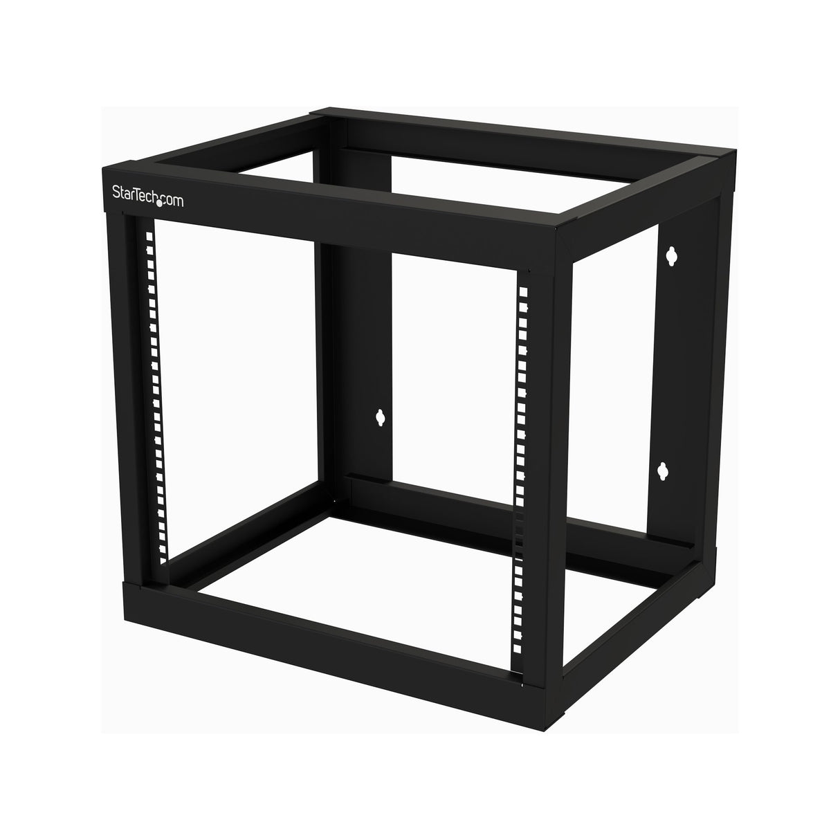 StarTech.com 2-Post 9U Heavy-Duty Wall-Mount Network Rack, 19" Open Frame Server Rack, 18" Deep, Wall Mount Data Rack for IT / AV / Patch Panel / Computer Equipment