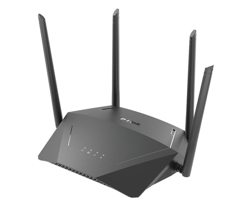 D-Link DIR-1750 wireless router Gigabit Ethernet Dual-band (2.4 GHz / 5 GHz) Black