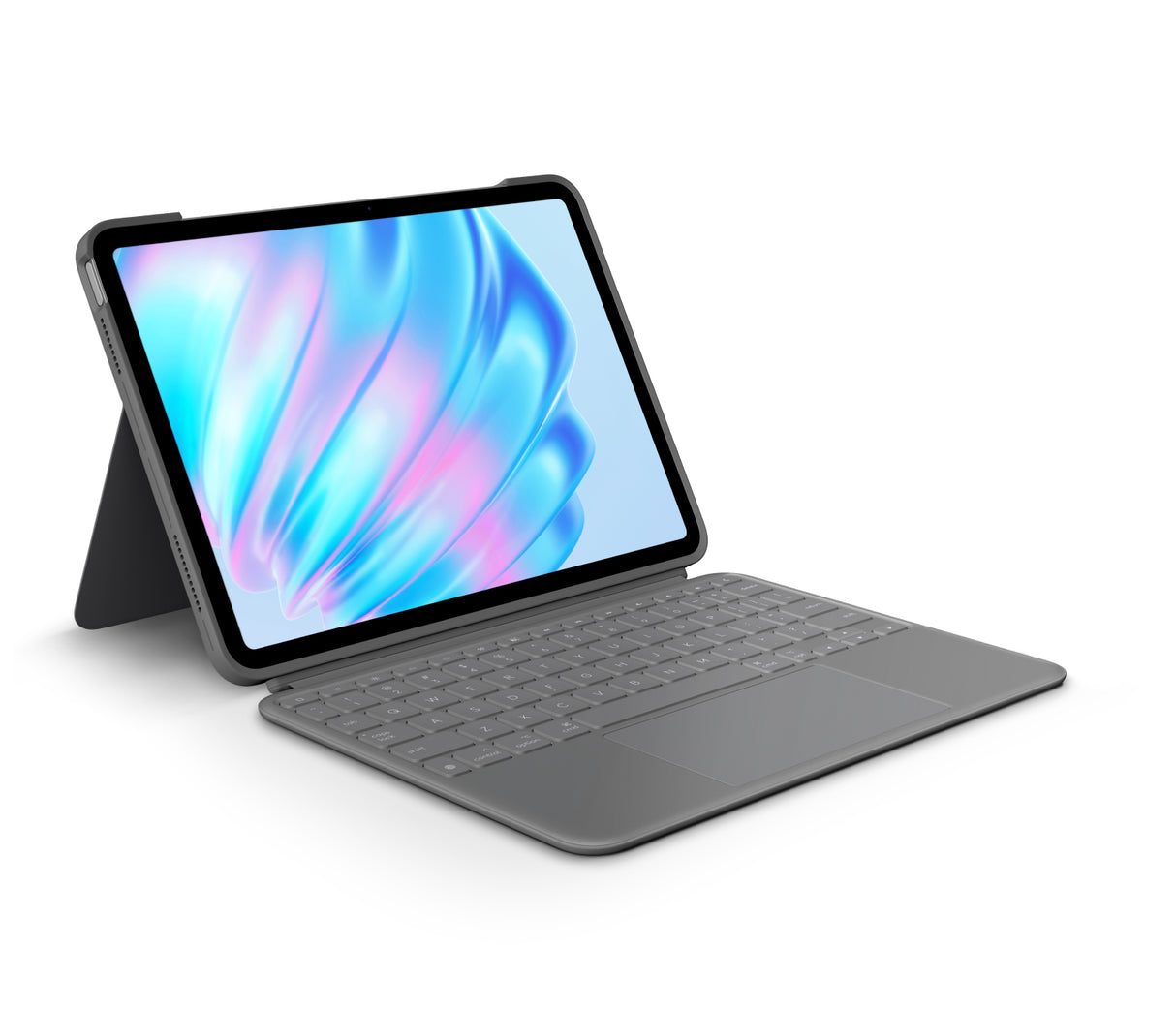 Logitech Combo Touch for iPad Air 11-inch (M2 & M3), iPad Air (5th gen) QWERTY English Smart Connector Grey