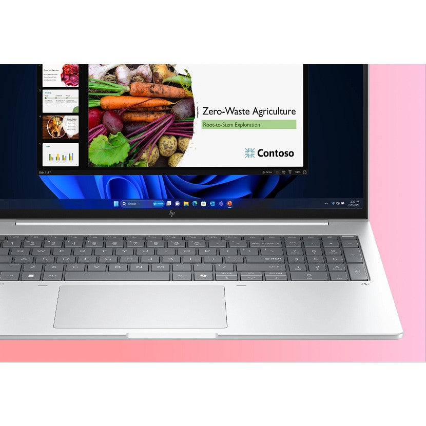 HP ZBook 8 G1i Intel Core Ultra 7 265U Laptop 40.6 cm (16") Touchscreen WUXGA 32 GB DDR5-SDRAM 512 GB SSD Wi-Fi 7 (802.11be) Windows 11 Pro AI PC Silver