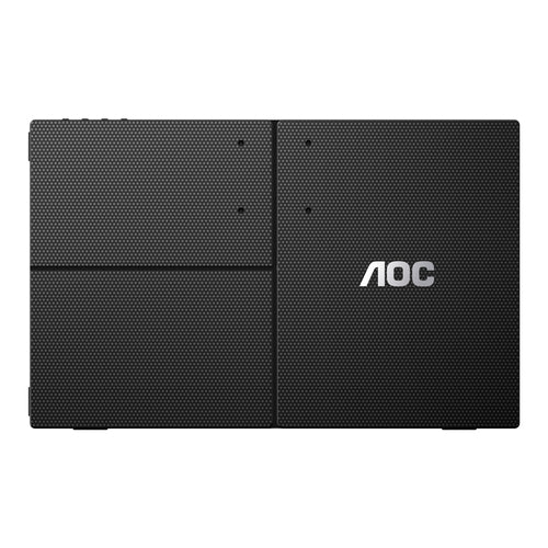 AOC 16T3E portable TV/monitor Portable monitor Black 39.6 cm (15.6") 1920 x 1080 pixels