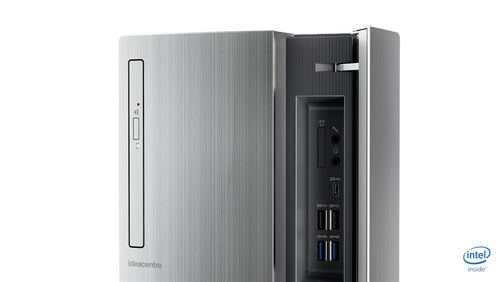 Lenovo IdeaCentre 720 Intel® Core™ i5 i5-7400 8 GB DDR4-SDRAM 1 TB HDD AMD Radeon RX 560 Windows 10 Home Tower PC Stainless steel