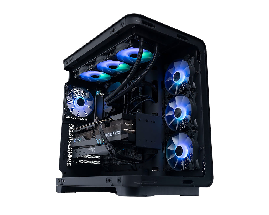 MSI VISION ELITE RS 14NUI9-679US PC Intel® Core™ i9 i9-14900KF 64 GB 2 TB SSD NVIDIA GeForce RTX 4090 Windows 11 Pro Desktop Black