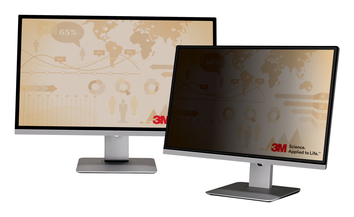 3M Privacy Filter for 20in Monitor, 16:9, PF200W9B