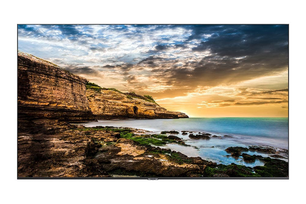 Samsung LH75QETEPGCXGO Signage Display 190.5 cm (75") LED 300 cd/m² 4K Ultra HD Black Built-in processor Tizen 4.0