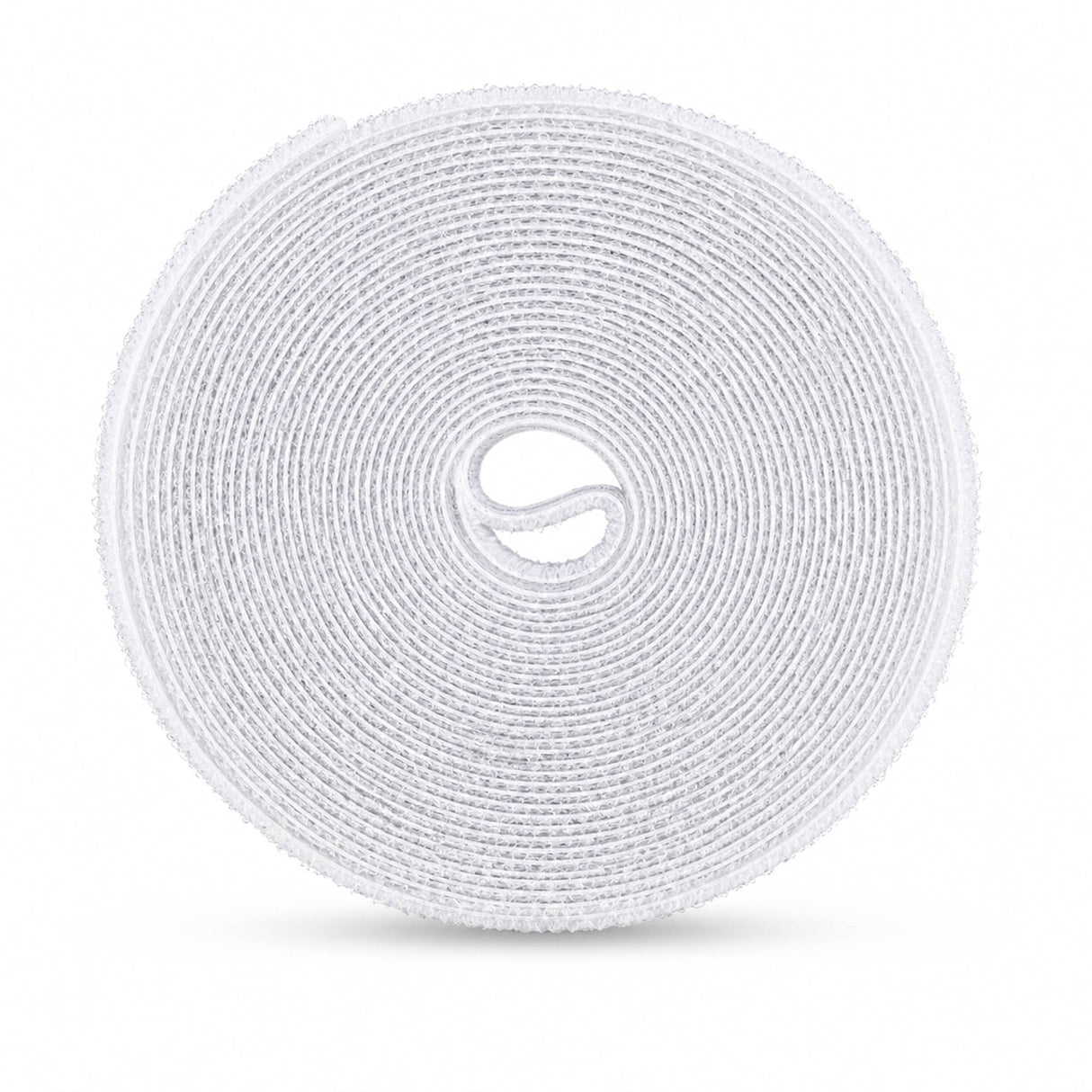 StarTech.com 4-pack 15ft (4.6m) Hook and Loop Roll, 0.5in Wide, White, Cut-to-Size Reusable Cable Ties, Fastener Tape, Adjustable Fabric Wraps, Bulk Roll