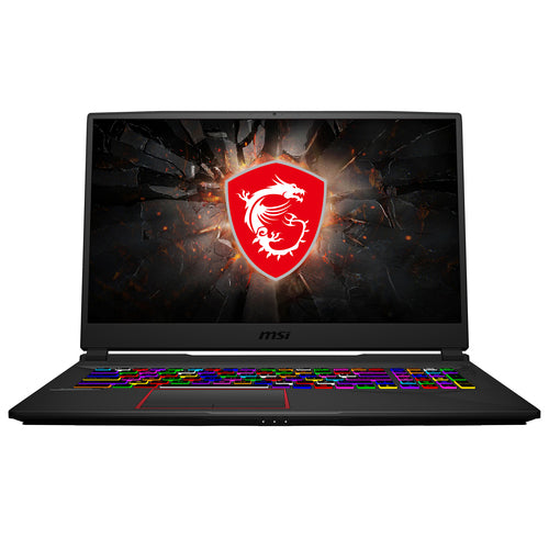 MSI Gaming GE75 10SGS-295CA Raider Intel® Core™ i7 i7-10875H Laptop 43.9 cm (17.3") Full HD 32 GB DDR4-SDRAM 2 TB HDD+SSD NVIDIA GeForce RTX 2080 SUPER Wi-Fi 6 (802.11ax) Windows 10 Pro Black
