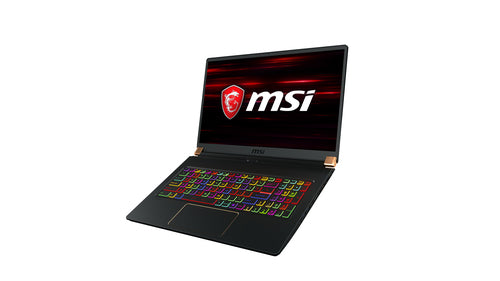 MSI Gaming GS75 10SFS-419CA Stealth Intel® Core™ i7 i7-10750H Laptop 43.9 cm (17.3") Full HD 16 GB DDR4-SDRAM 1 TB SSD NVIDIA GeForce RTX 2070 SUPER Wi-Fi 6 (802.11ax) Windows 10 Pro Black