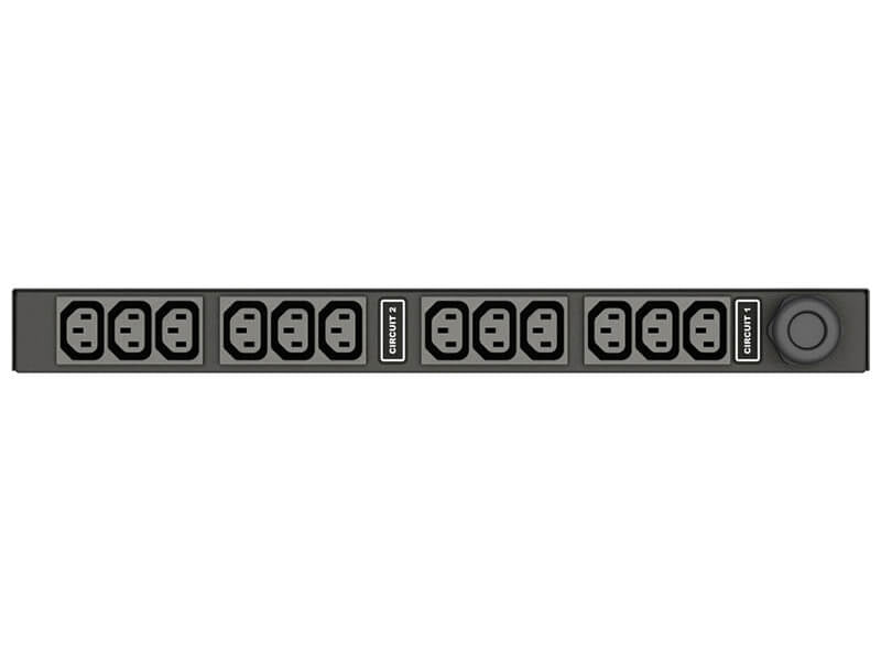 Vertiv VP9571A power distribution unit (PDU) 12 AC outlet(s) Black