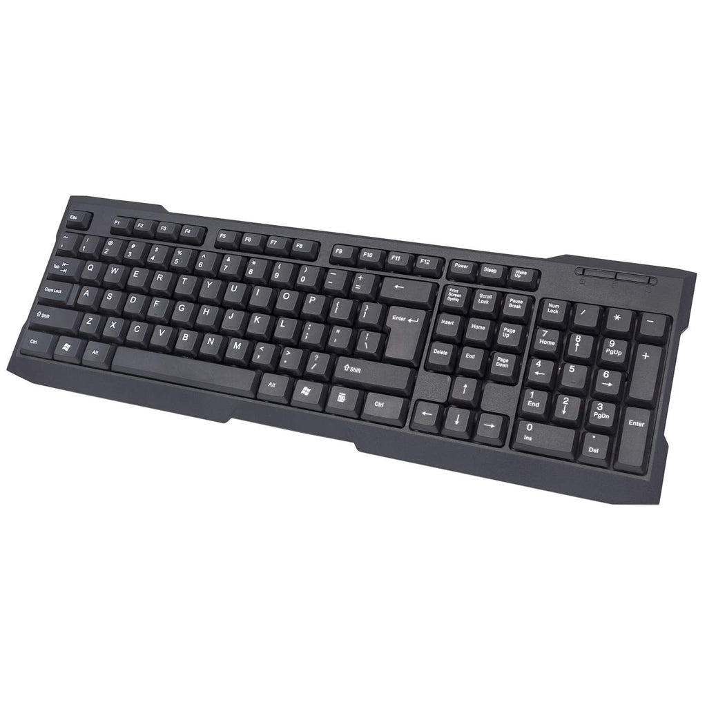 Manhattan 175708 keyboard Home USB QWERTY Black