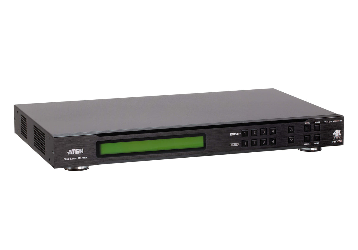 ATEN VM6404HB matrix switcher AV matrix switcher Built-in display