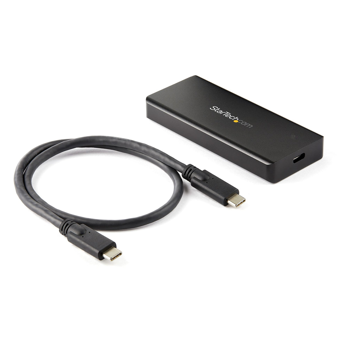 StarTech.com USB-C 10Gbps M.2 NVMe PCIe SSD Enclosure - Rugged Aluminum External M.2 PCIe M-Key Case IP67 Rated - 1GB/s Read/Write - Supports 2230/2242/2260/2280 - TB3 Compatible - Mac/PC - TAA