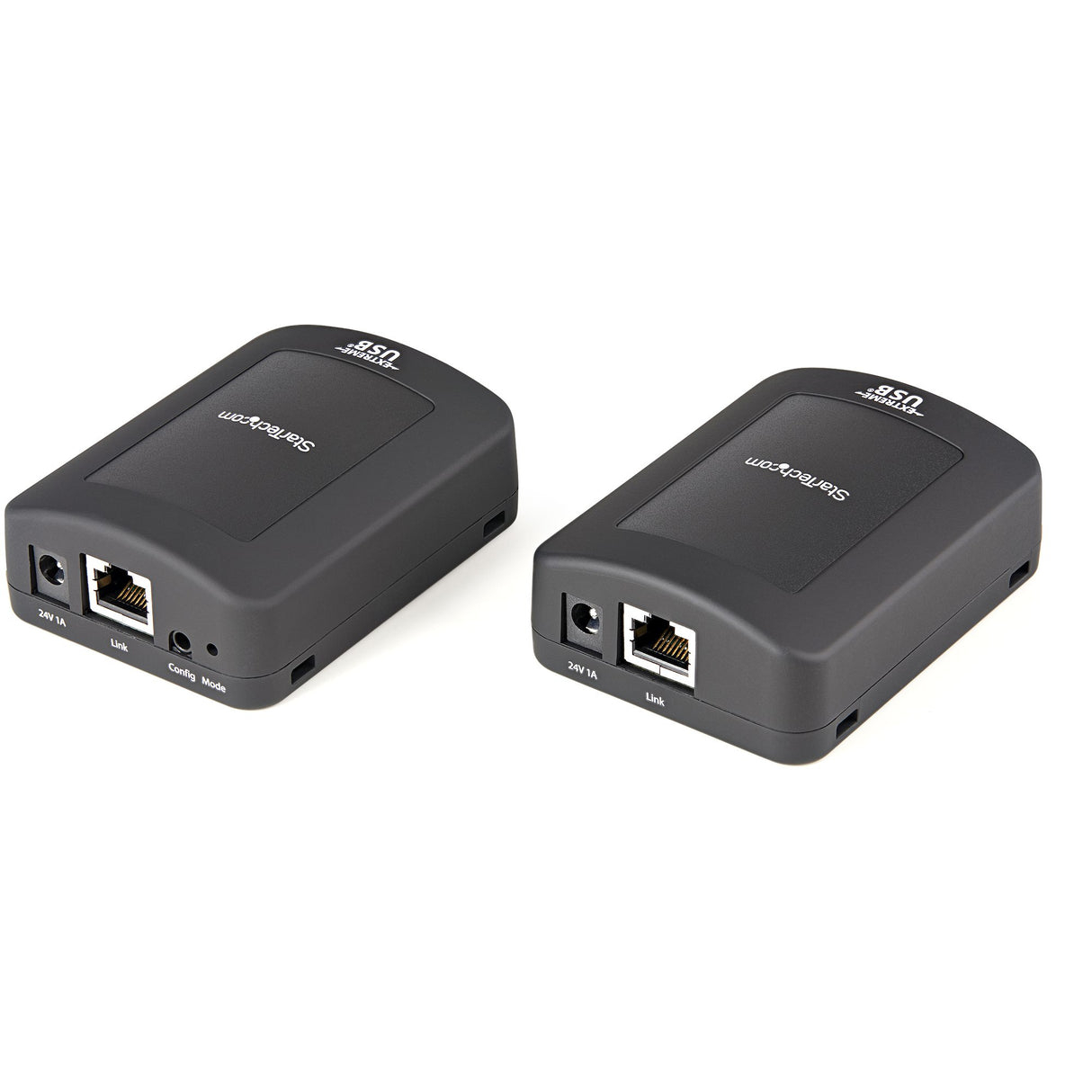 StarTech.com USB 2.0 Extender over Cat5e/Cat6 Cable (RJ45) - Locally or Remotely Powered Industrial Metal USB Extender Adapter Kit w/ ESD Protection - 330ft/100m - 480 Mbps