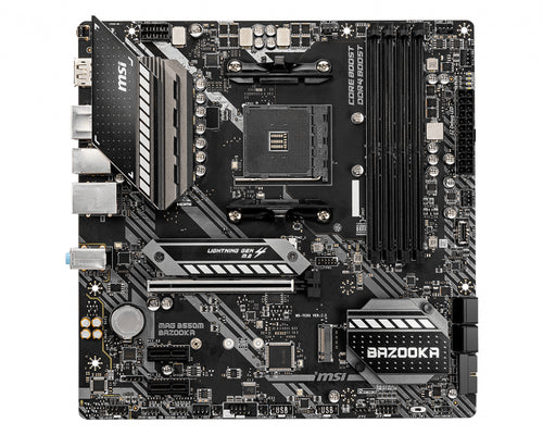 MSI MAG B550M Bazooka AMD B550 Socket AM4 micro ATX