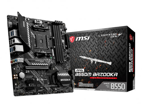 MSI MAG B550M Bazooka AMD B550 Socket AM4 micro ATX