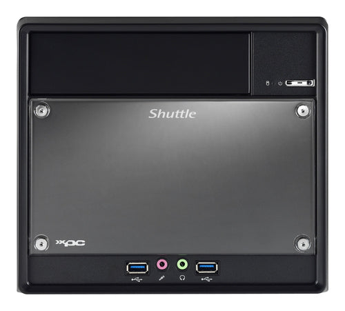 Shuttle XPC cube Barebone SH610R4 - S1700, Intel H610, 1x PCIe X16, 1x PCIe X1, 1x LAN,1x HDMI, 2x DP, 1x VGA 2x 3.5" HDD bays