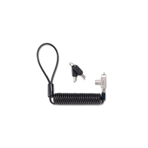 Kensington Slim N17 2.0 Portable Keyed Laptop Lock for Wedge-Shaped Slots