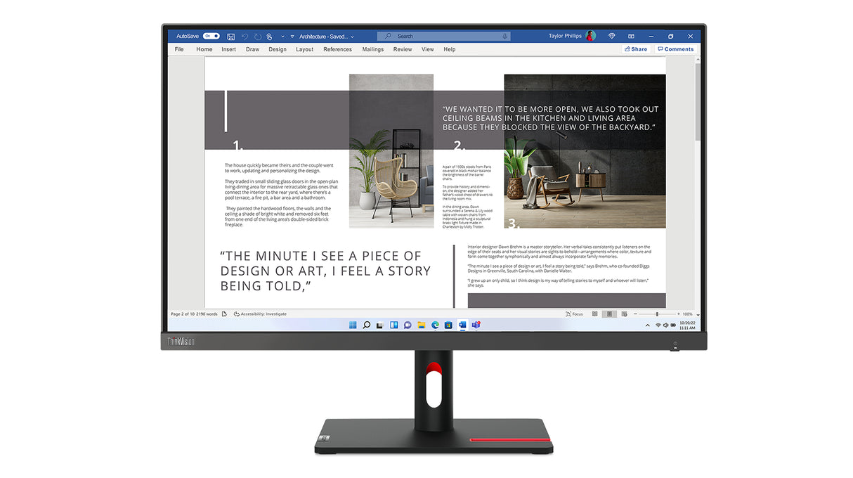 Lenovo ThinkVision S27i-30 Monitor