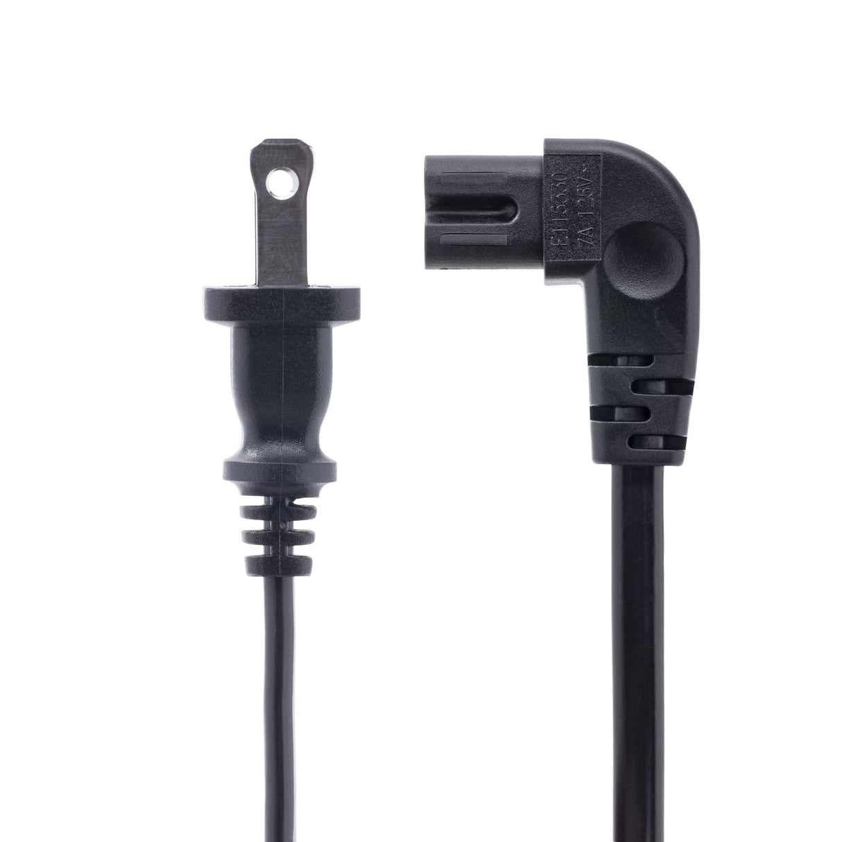 StarTech.com 3ft (1m) Laptop Power Cord, NEMA 1-15P to Right Angle C7, 7A 125V, 18AWG, Laptop Charger Cable, Replacement Power Brick Cord, AC Power Cable, TAA Compliant, UL Listed