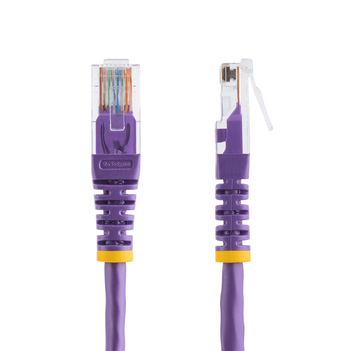 StarTech.com Cat5e Patch Cable with Molded RJ45 Connectors - 6 ft. - Purple