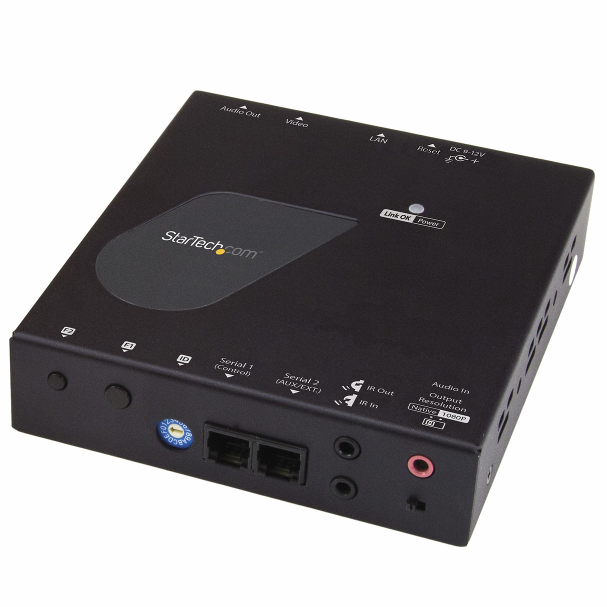 StarTech.com 4K HDMI over IP Receiver for ST12MHDLAN4K, IP Extender with Video Control App, Support for AVoIP Video Wall - TAA