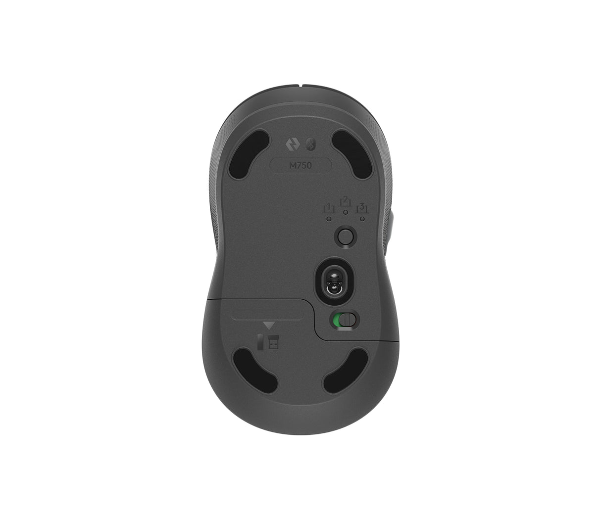 Logitech Signature Plus M750 mouse Universal Ambidextrous Bluetooth Optical 4000 DPI