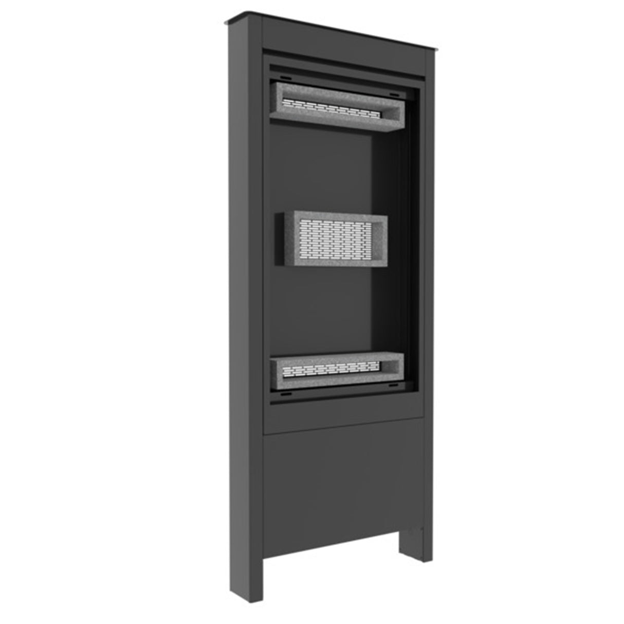 Chief ImpactTM 55 Inch Outdoor Portrait Kiosk, Samsung OHF/A Series